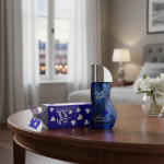 Sweet Heart Paris Blue Eau De Parfum for Women - 30ml | Long-Lasting Luxury Fragrance | Premium Heart-Print Designer Bottle