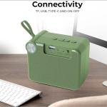 Rd B‑15 Box Sound Wireless Bluetooth TWS Speaker – Portable 7 W Bluetooth Speaker | Up to 6 H Playback | TWS, AUX, TF/USB Support | Rechargeable