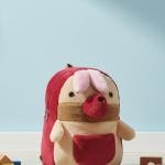 Cute Plush Cartoon School Backpack for Girls | Soft Toy Style Kids Bag | Lightweight & Comfortable | Nursery, Preschool & Kindergarten