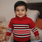 100% pure wool sweater for kids