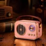 Rock Music RM-BT-636 Portable Bluetooth Speaker | Retro Design | 6 Hours Playtime | AUX, USB & TF Card Support