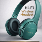 VIPPO VBH-658 Wireless Bluetooth Headset | Hi-Fi Sound | Up to 15H Playtime | Noise Reduction Mic | Foldable Over-Ear Headphones