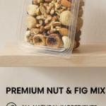 Premium Mixed Dry Fruits & Nuts Combo | Almonds, Walnuts, Figs & Cashews | Healthy Snack Mix