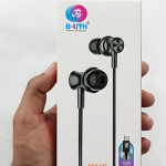 B-UTH NEP-245 Type-C Wired Earphones with Mic (Black)