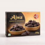 Ajwa Dates from Madina-e-Munawara | Premium Quality | Naturally Sweet & Soft | 250g Pack