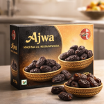 Ajwa Dates from Madina-e-Munawara | Premium Quality | Naturally Sweet & Soft | 250g Pack