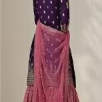 Women Printed Kurta Sharara with Dupatta | Ethnic Festive Wear Set