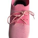 Women’s Pink Lightweight Sports Shoes | Breathable Mesh | Lace-Up Running & Walking Sneakers