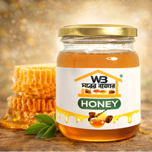 WB Fresh Harvest 100% Pure Natural Honey | Raw & Unprocessed | No Added Sugar | 500g Glass Jar